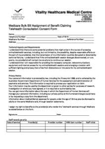 medicare assignment of benefit requirements
